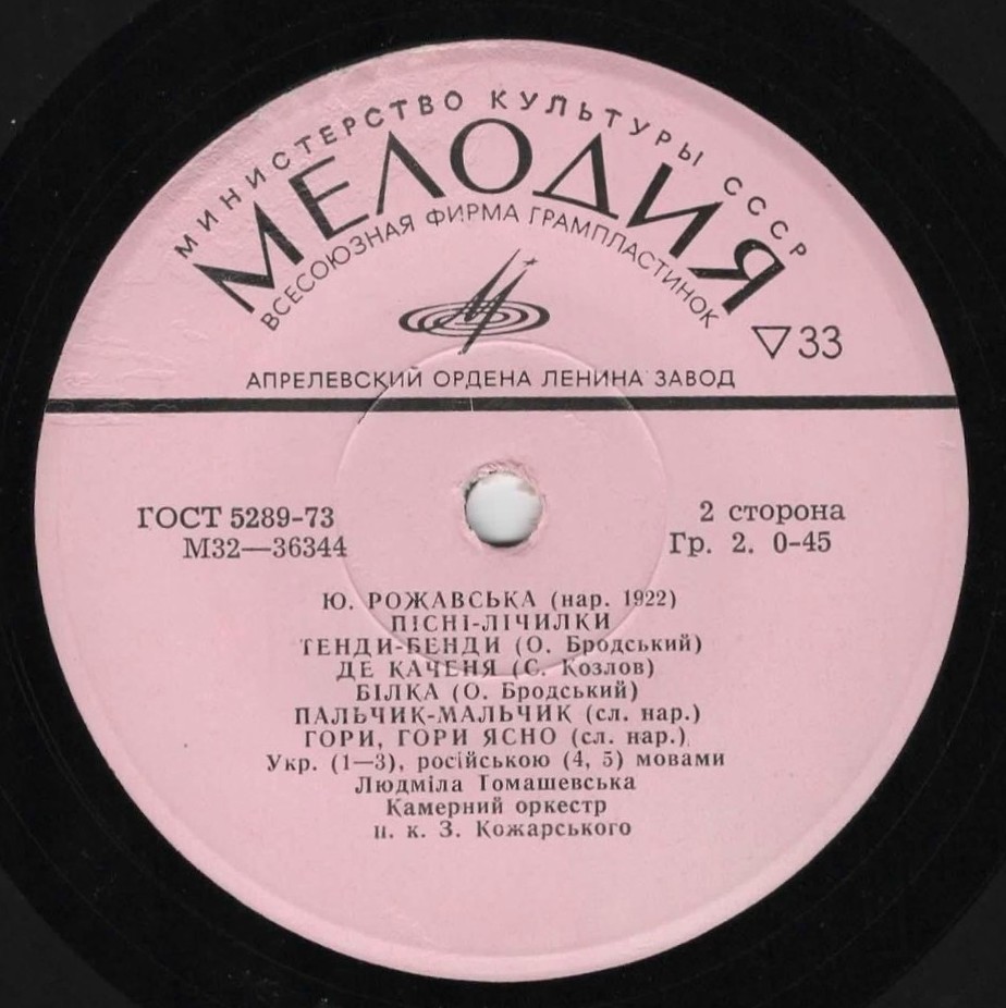 Юдіф Рожавська "Пісні-лічилки"