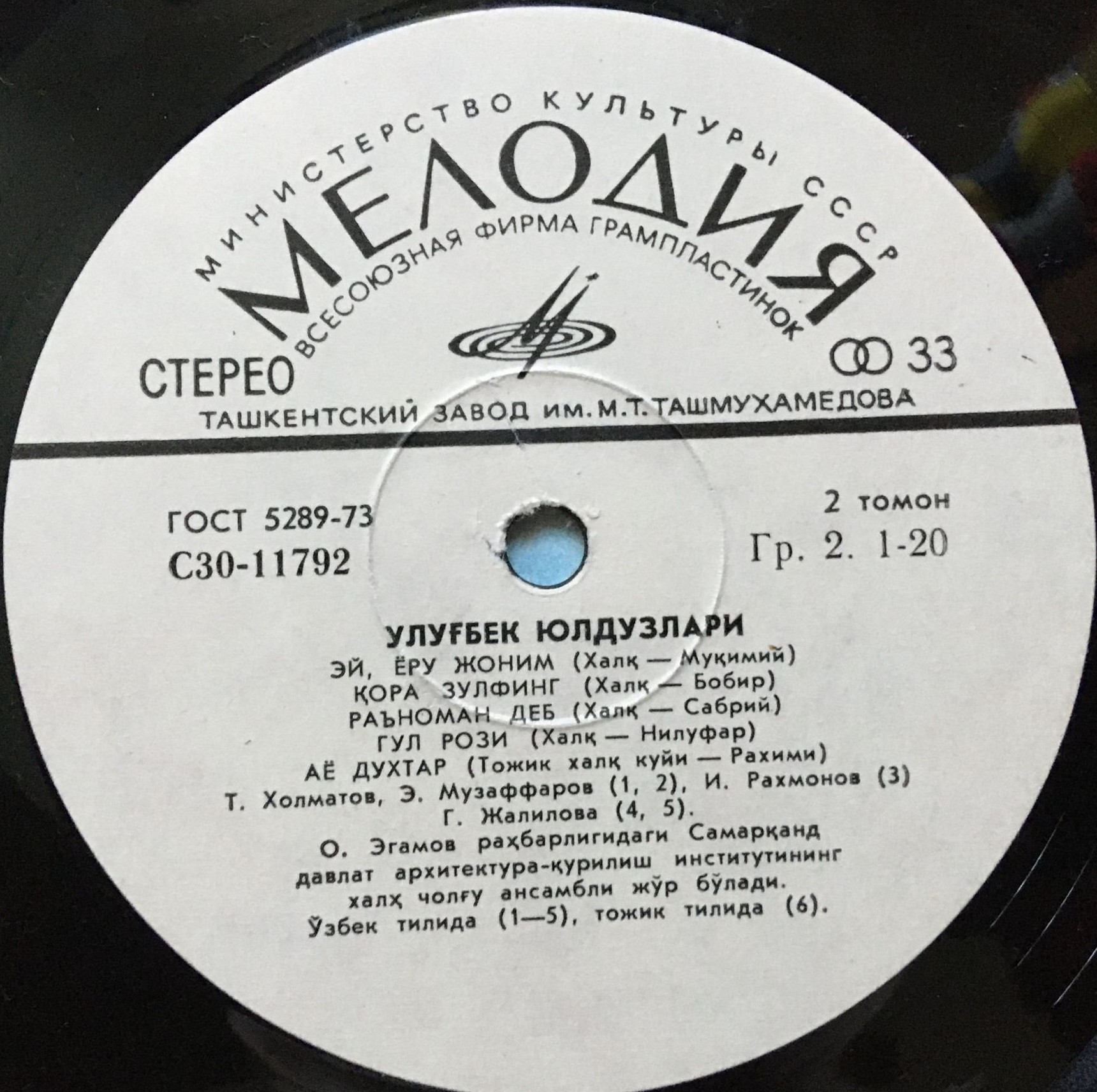 Улуғбек Юлдузлари - ЗВЕЗДЫ УЛУГБЕКА