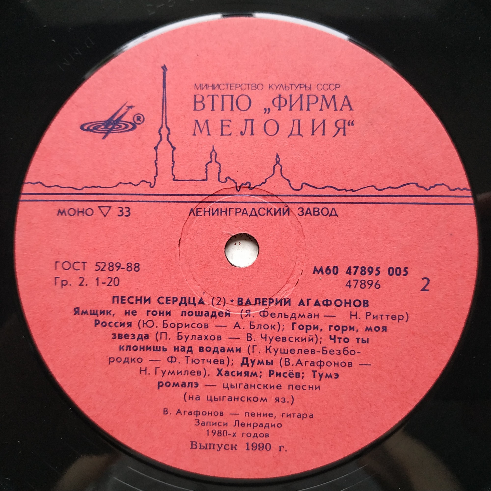 Валерий Агафонов. Песни сердца (2)