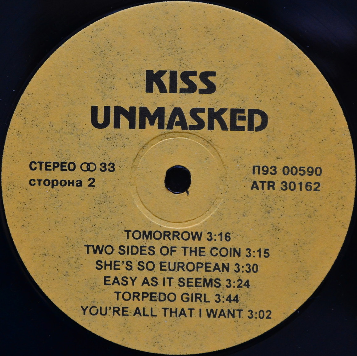 KISS. Unmasked