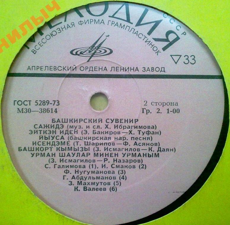БАШКИРСКИЙ СУВЕНИР