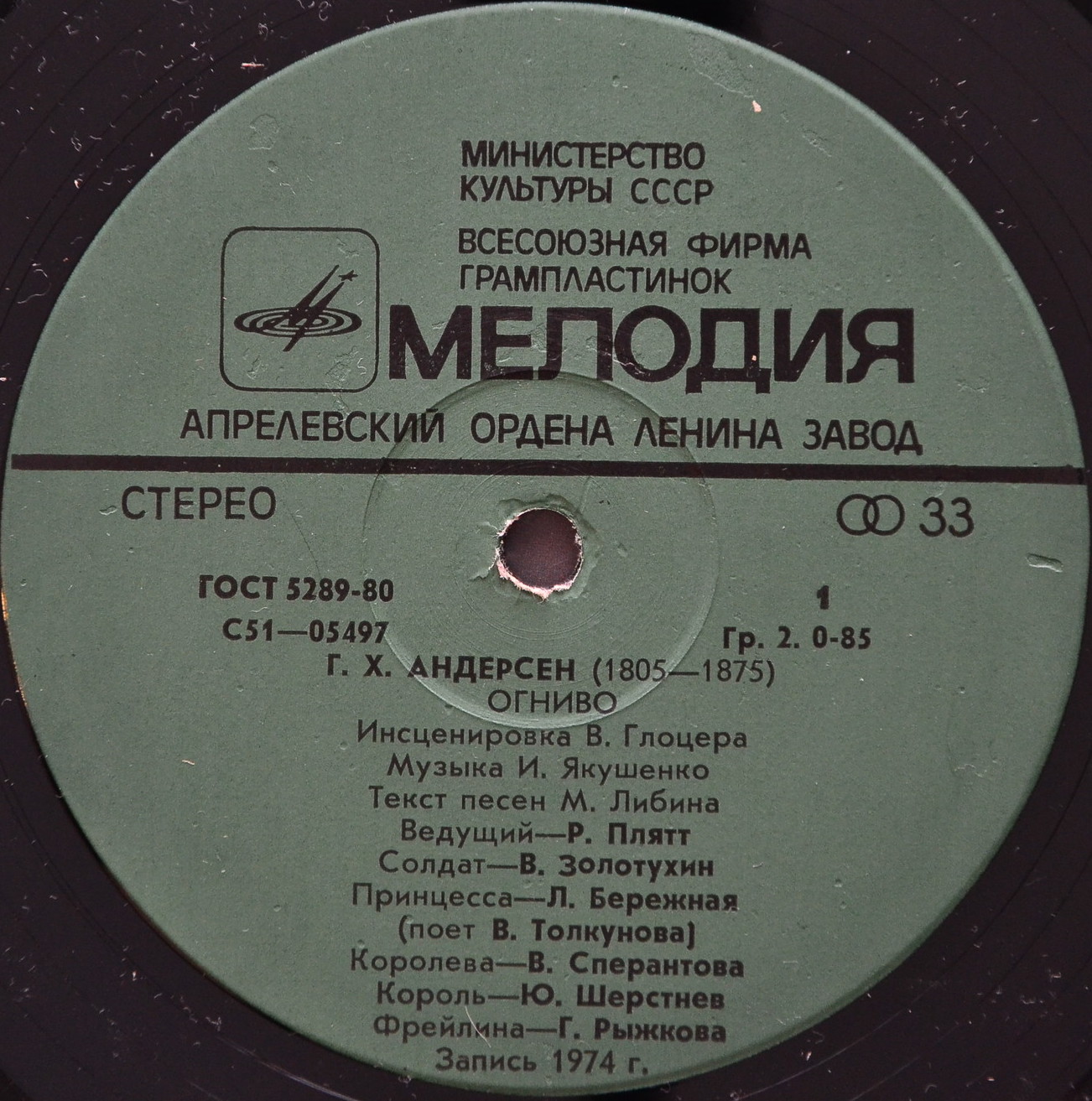 Г. Х. Андерсен. Огниво