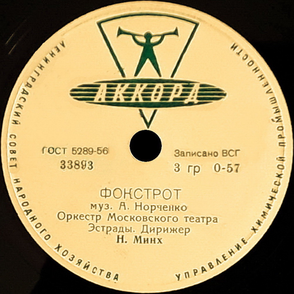 Оркестр Московского театра Эстрады, дирижер Н. Минх