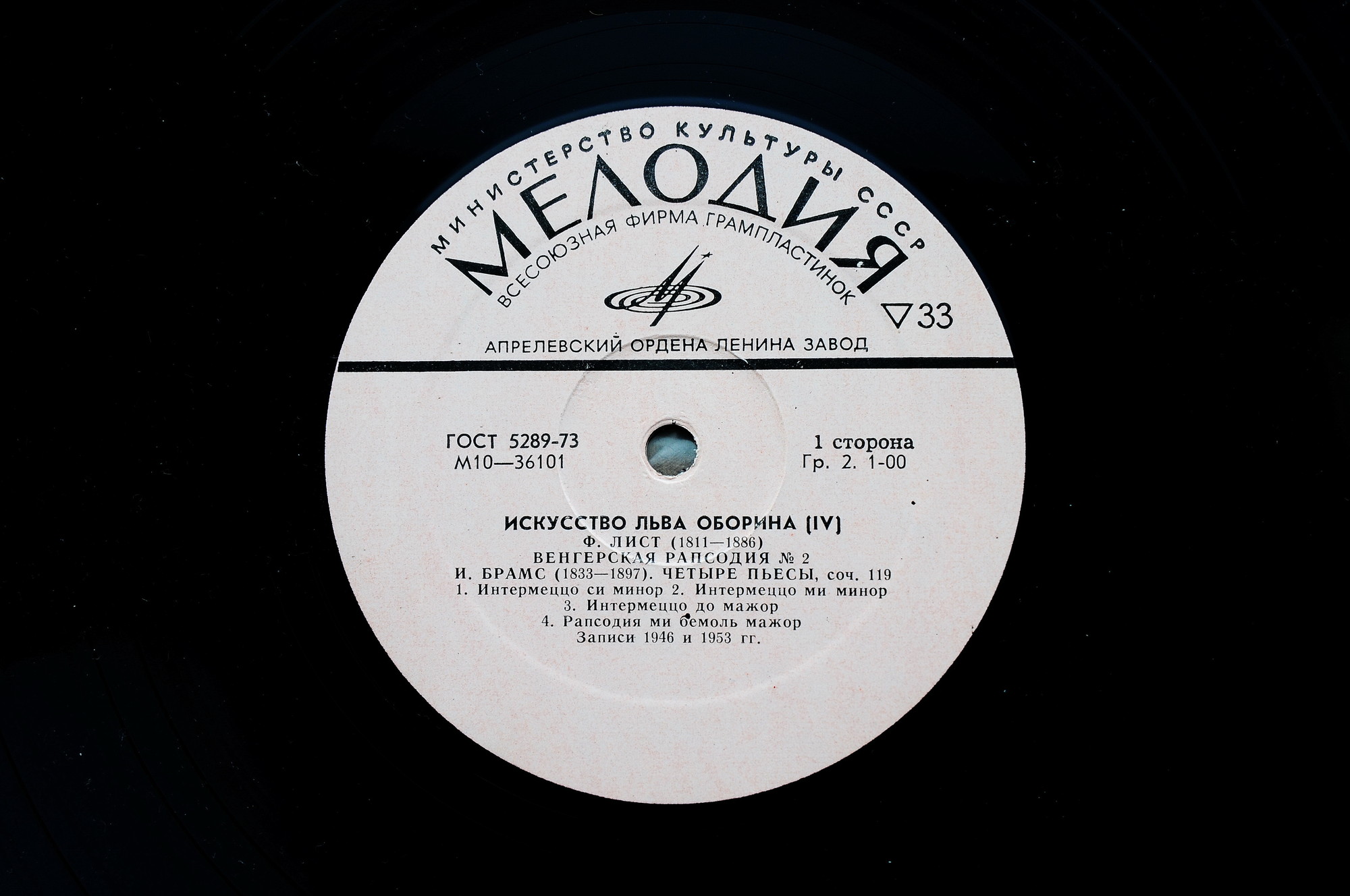 ИСКУССТВО ЛЬВА ОБОРИНА