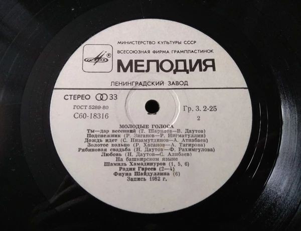 МОЛОДЫЕ ГОЛОСА (на башкирском яз.)