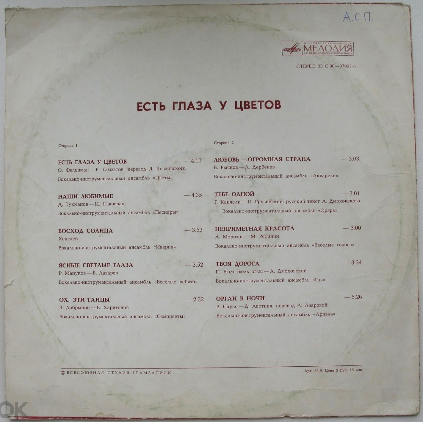 Есть глаза у цветов