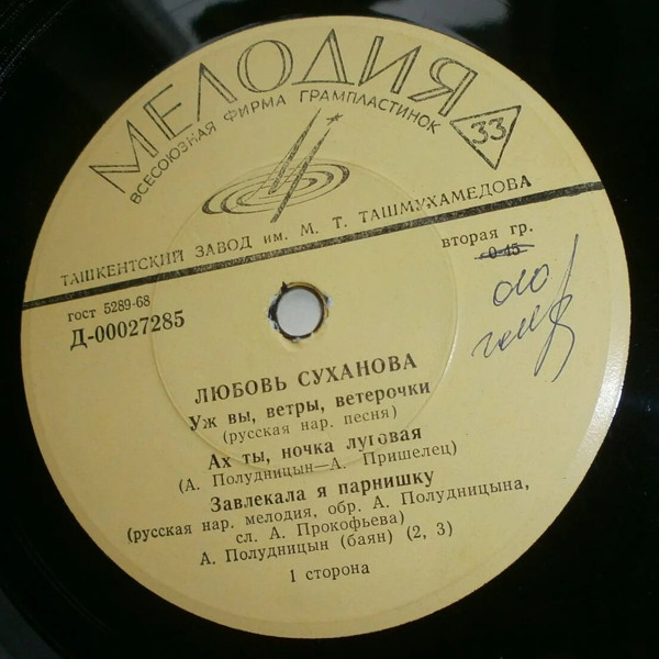 СУХАНОВА Любовь