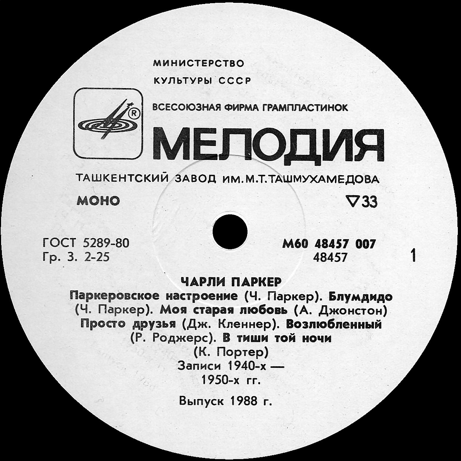 Чарли ПАРКЕР