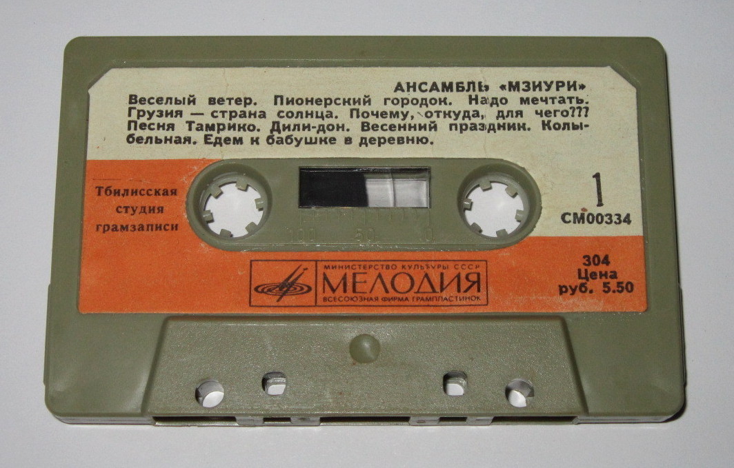 ДЕТСКИЙ ВОКАЛЬНО-ИНСТР. АНСАМБЛЬ «МЗИУРИ», рук. Р. Казарян и Г. Джаиани (Грузинская ССР)
