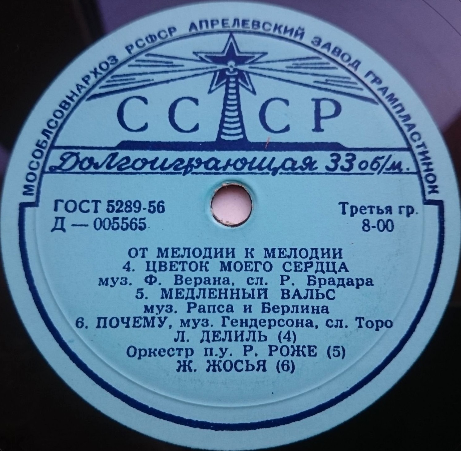 ОТ МЕЛОДИИ К МЕЛОДИИ (1 серия): Концерт французской эстрады