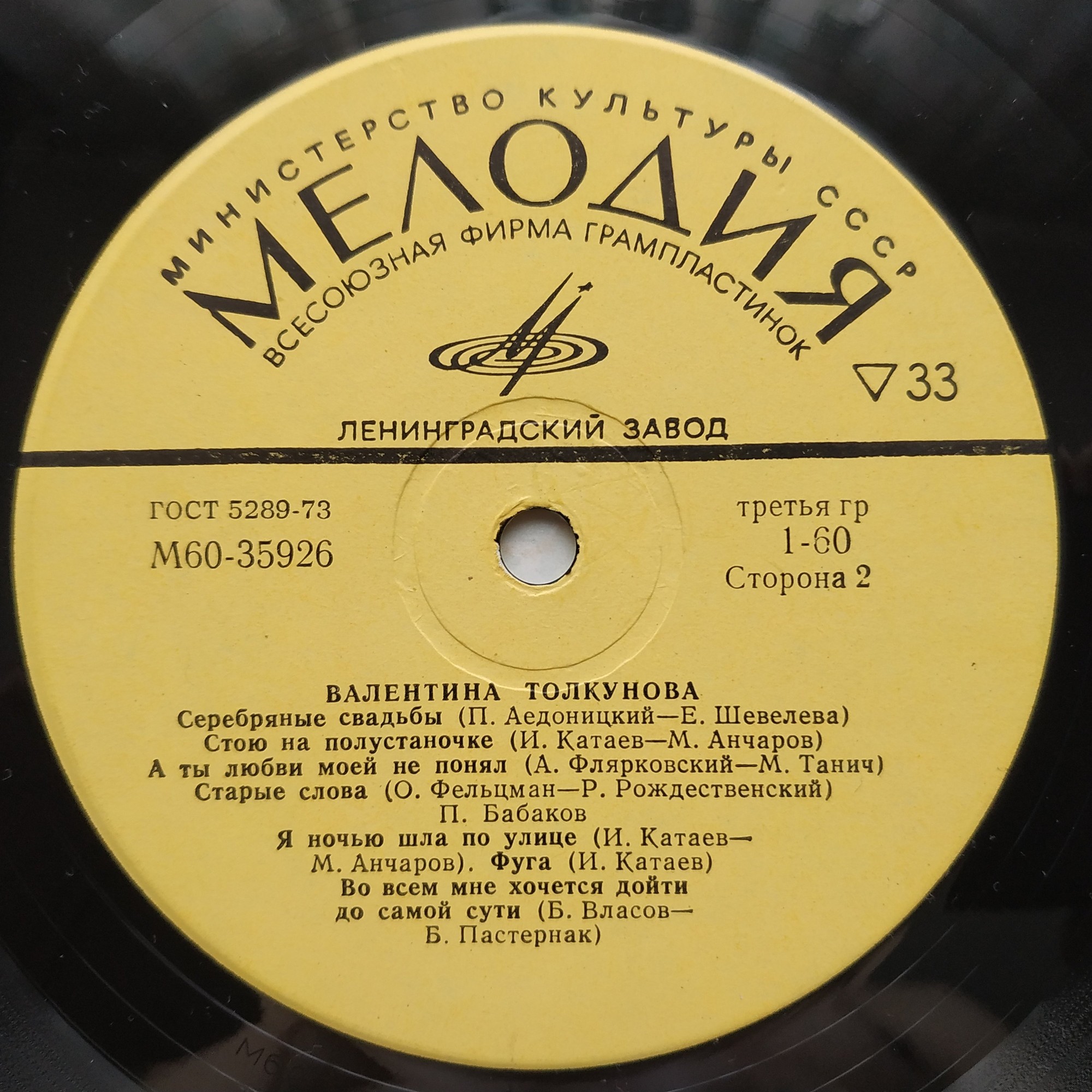 Валентина Толкунова