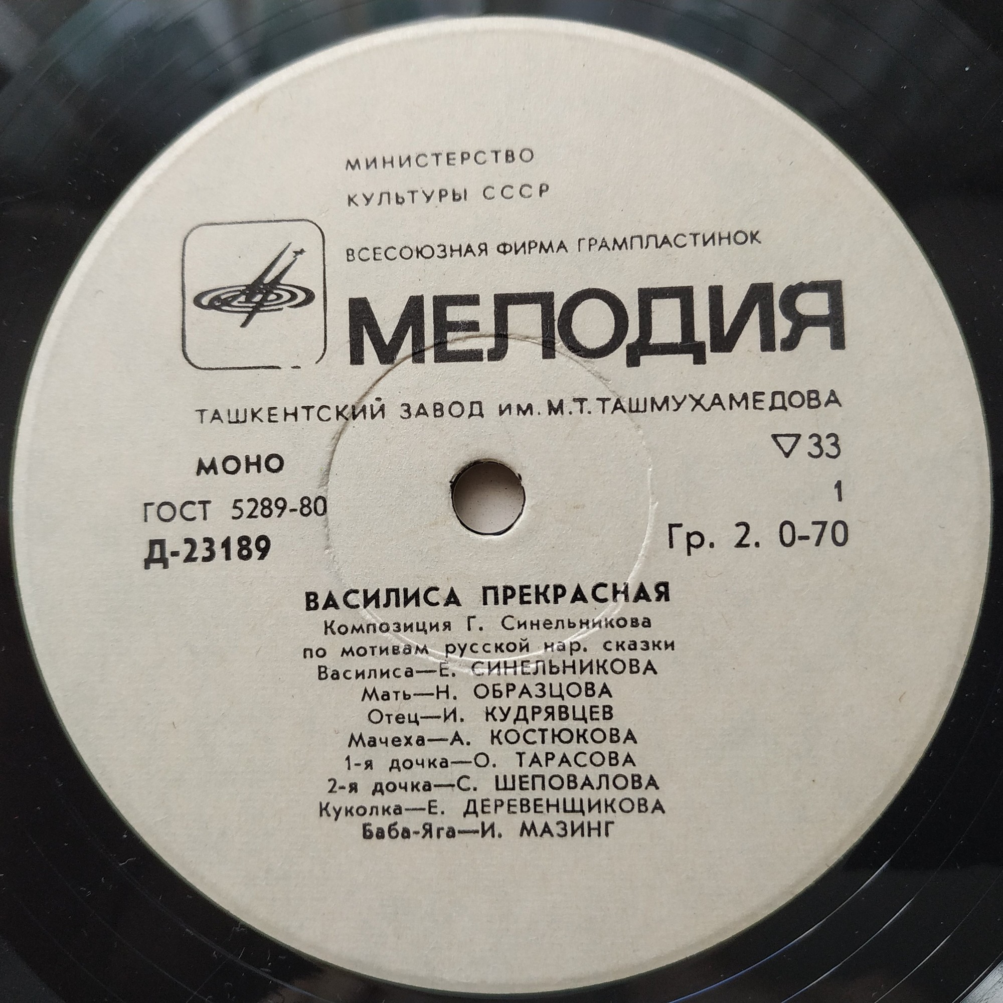 Василиса Прекрасная. Композиция по мотивам русской народной сказки