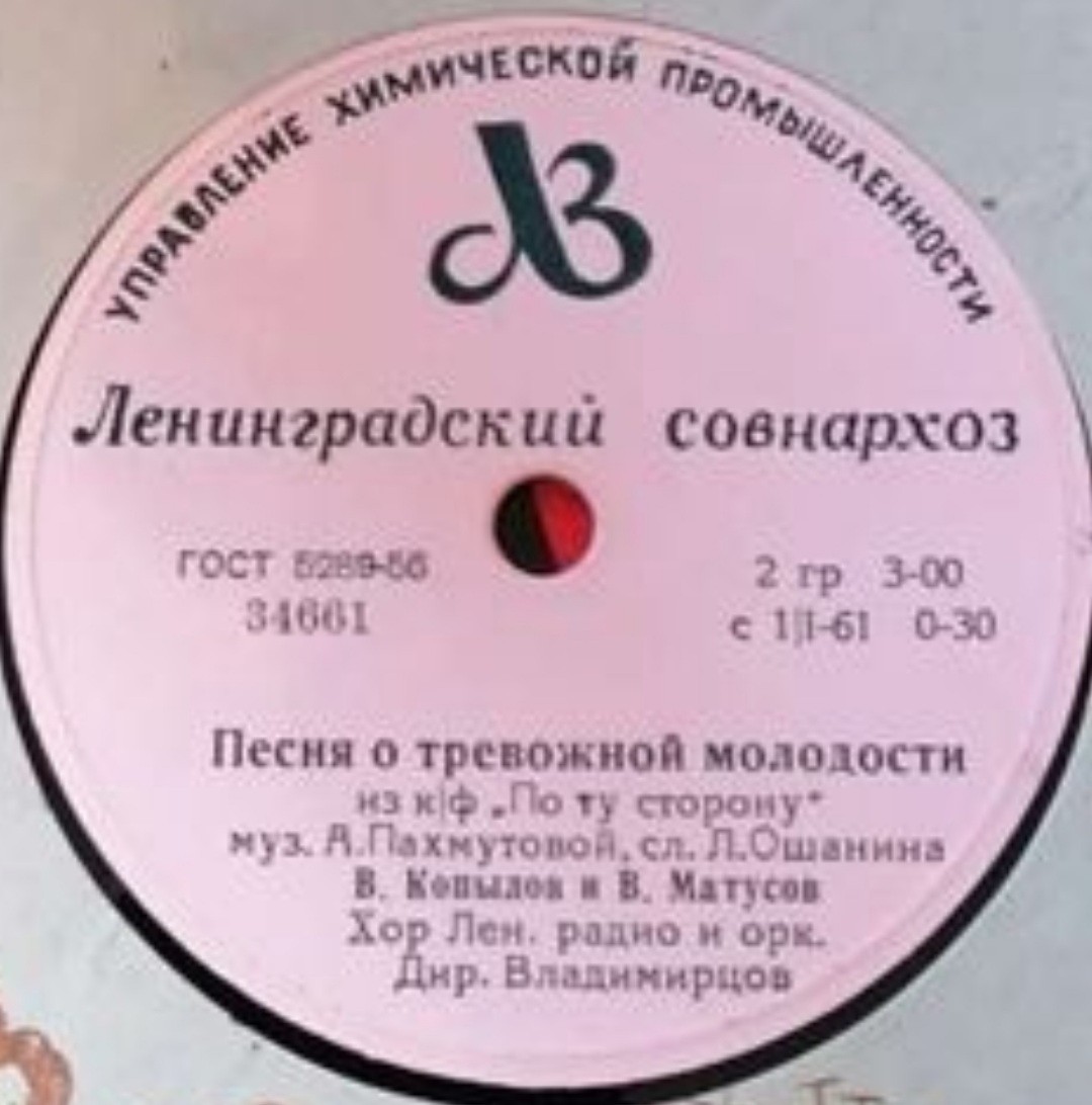 В. Копылов и В. Матусов - Песня о тревожной молодости / Огни дорожные горят
