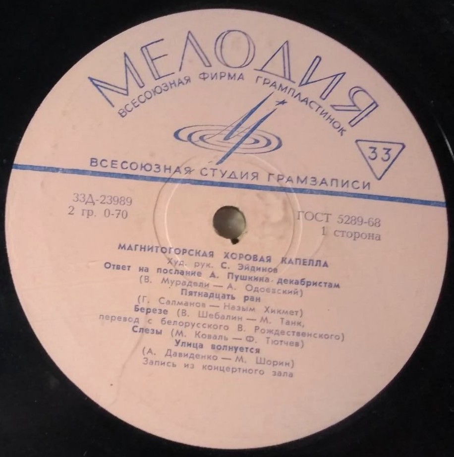 Магнитогорская хоровая капелла