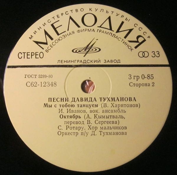 Песни Давида Тухманова