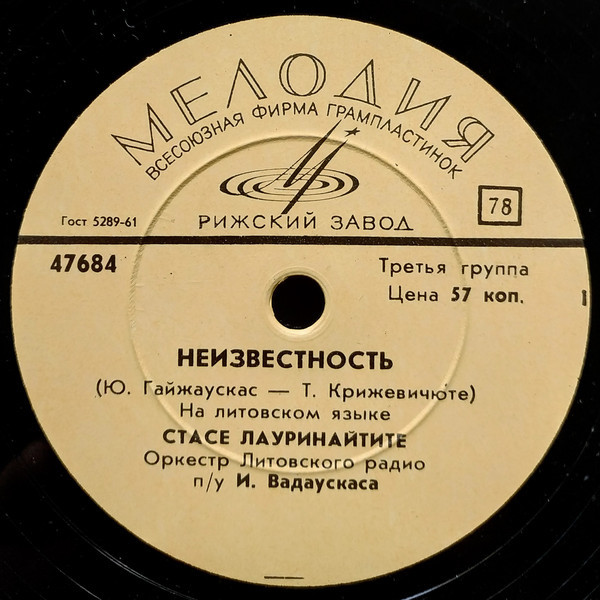 Танцевальная музыка / Неизвестность