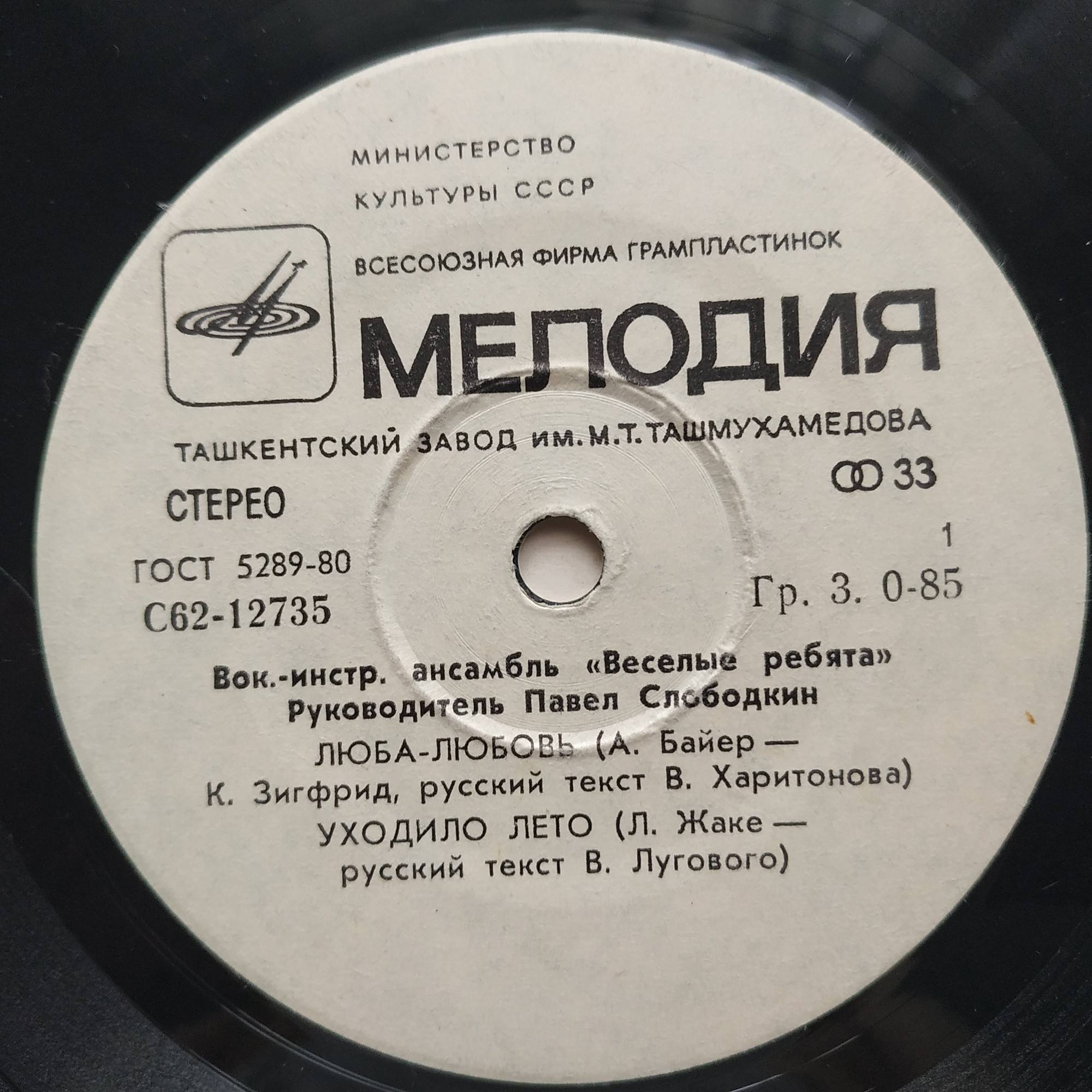 ВИА "Весёлые ребята"