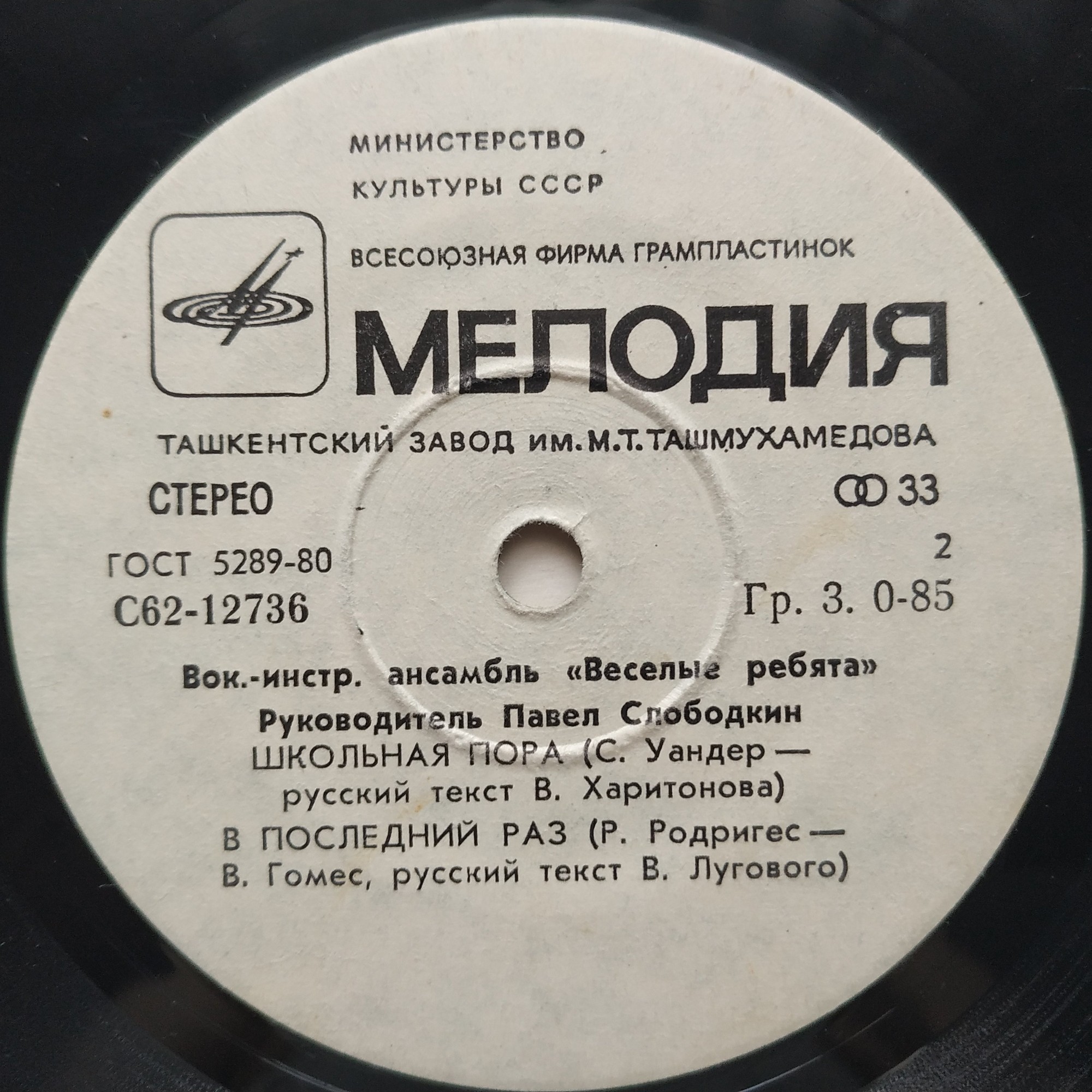 ВИА "Весёлые ребята"