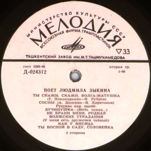 Людмила Зыкина