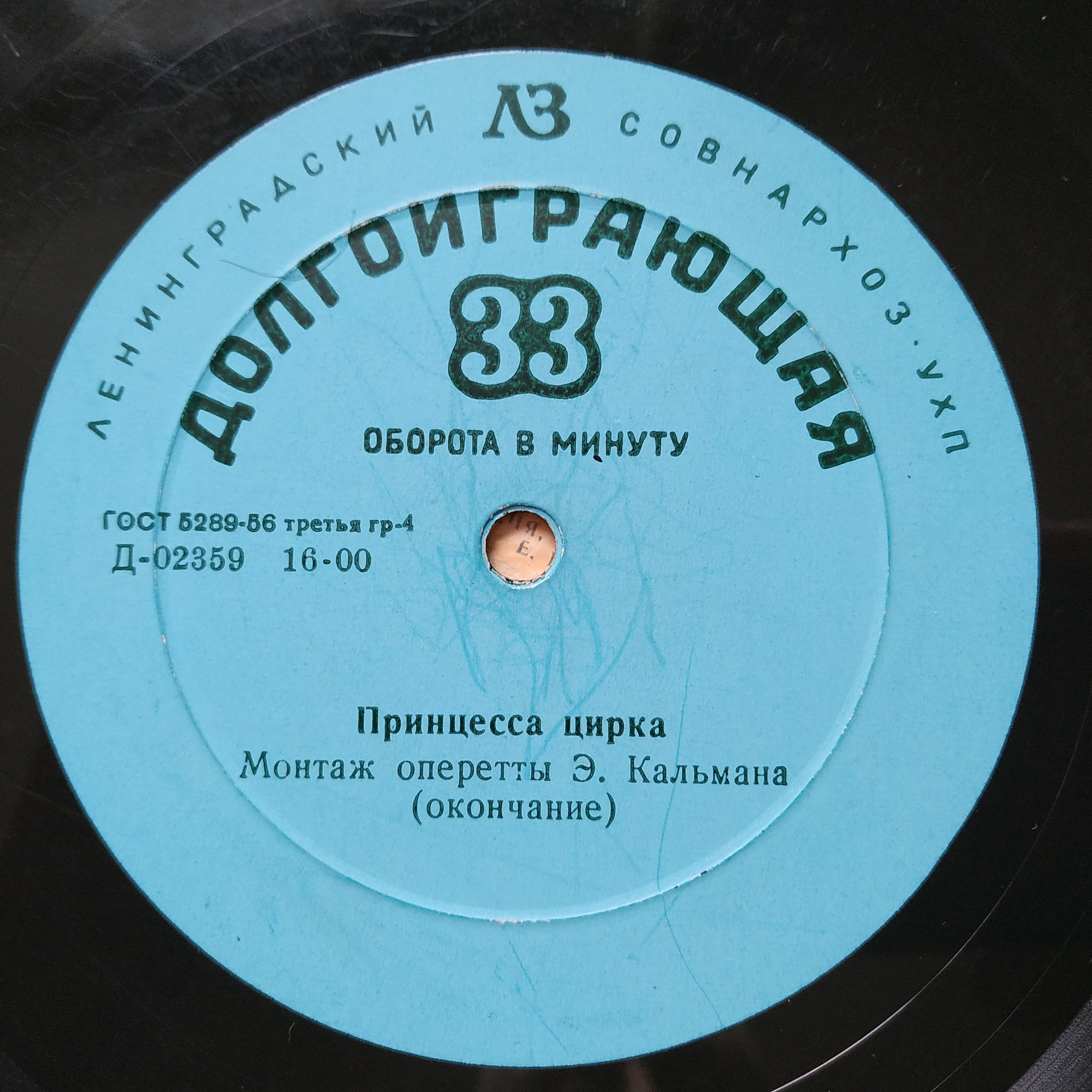 Имре Кальман (1882—1953). Принцесса цирка