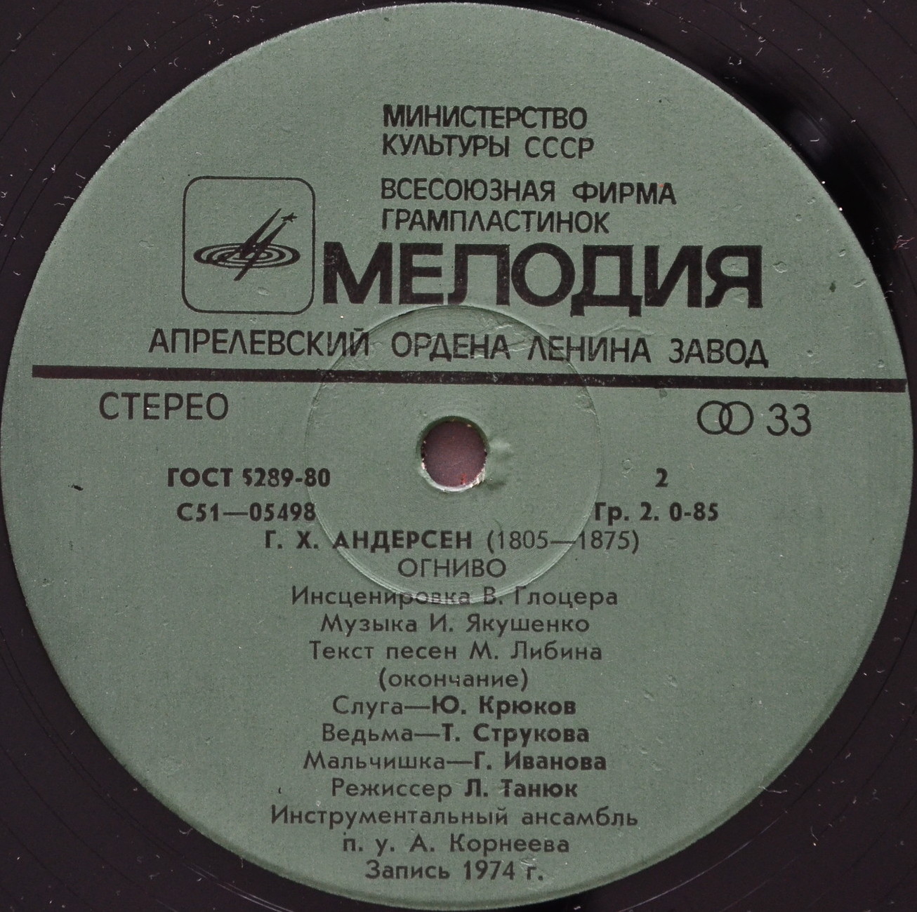 Г. Х. Андерсен. Огниво