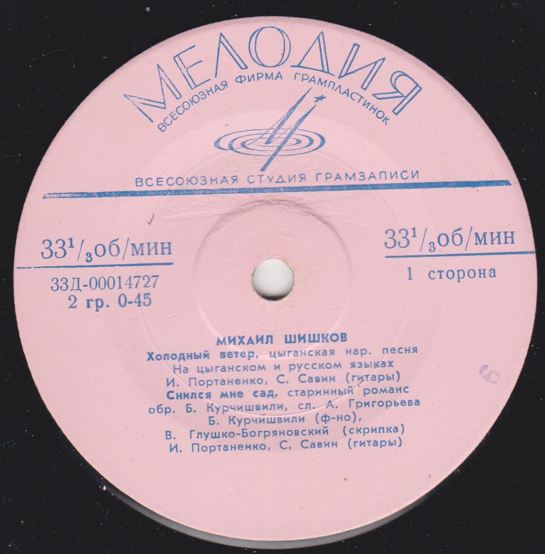 Михаил Шишков. Цыганские песни
