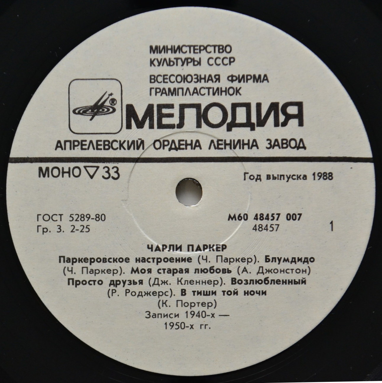 Чарли ПАРКЕР