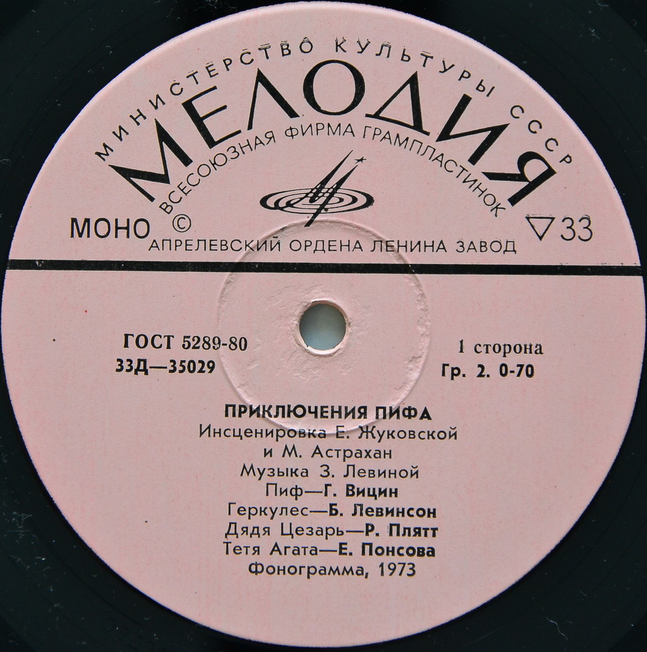 Приключения Пифа (инсценировка)