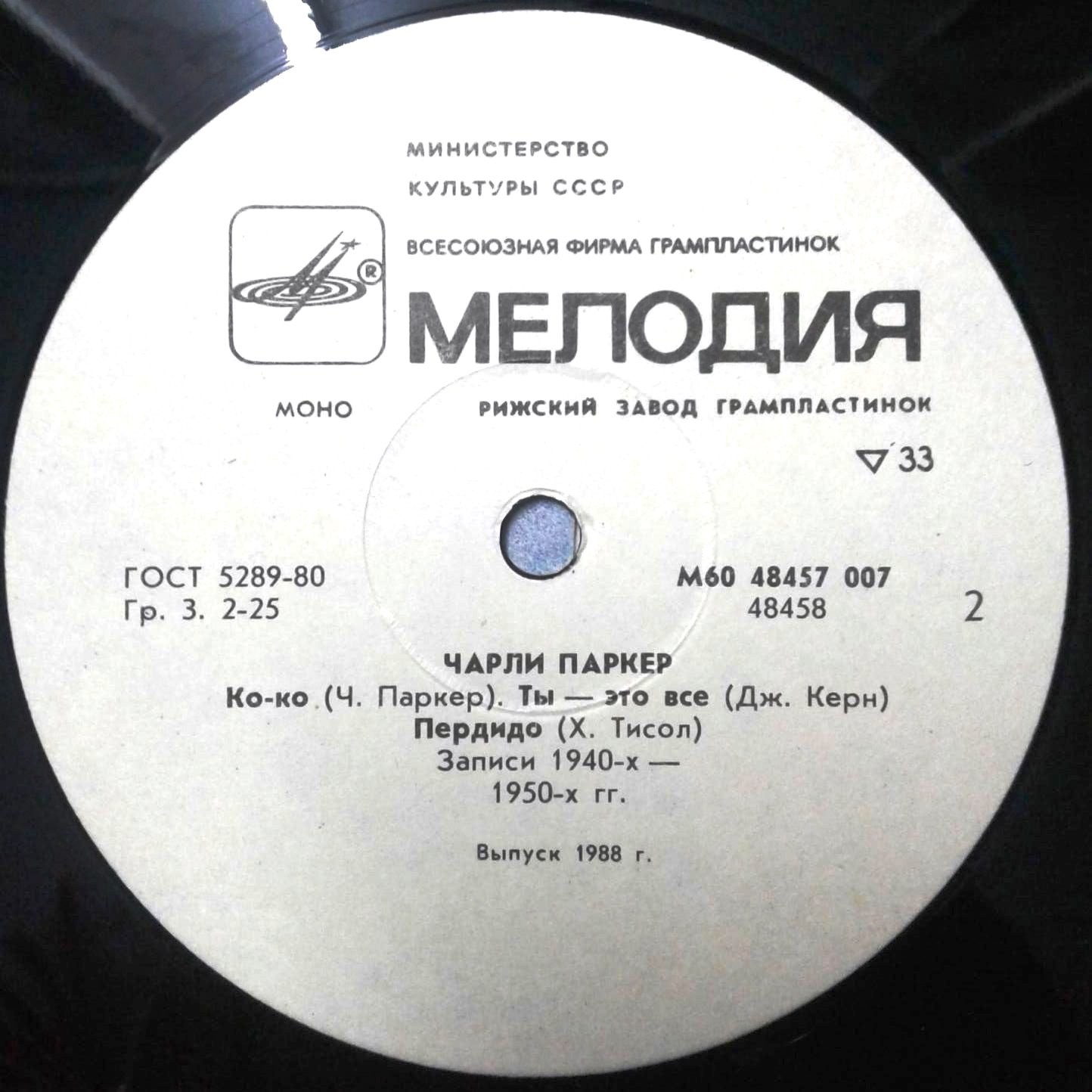 Чарли ПАРКЕР