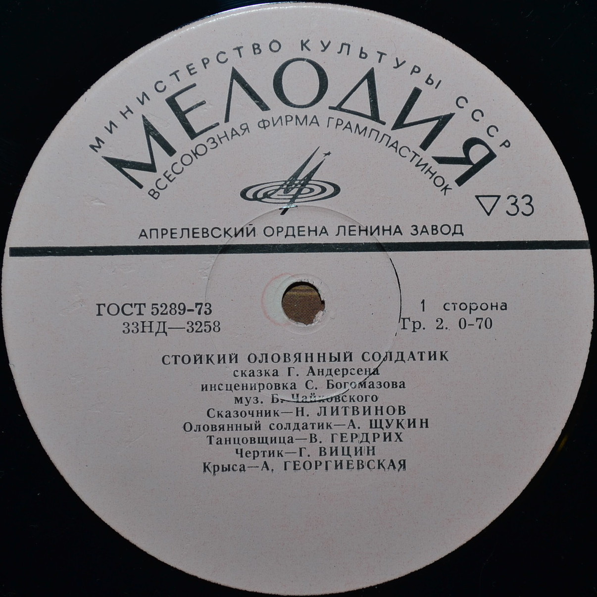 Г. Х. Андерсен: "Стойкий оловянный солдатик", сказка