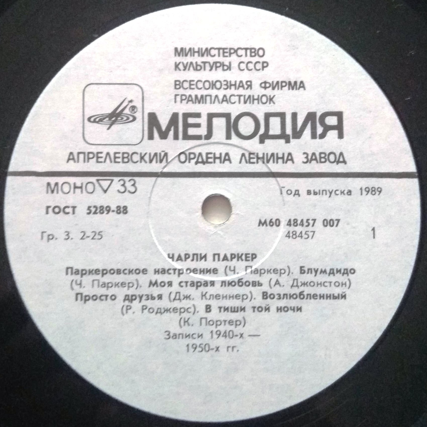 Чарли ПАРКЕР