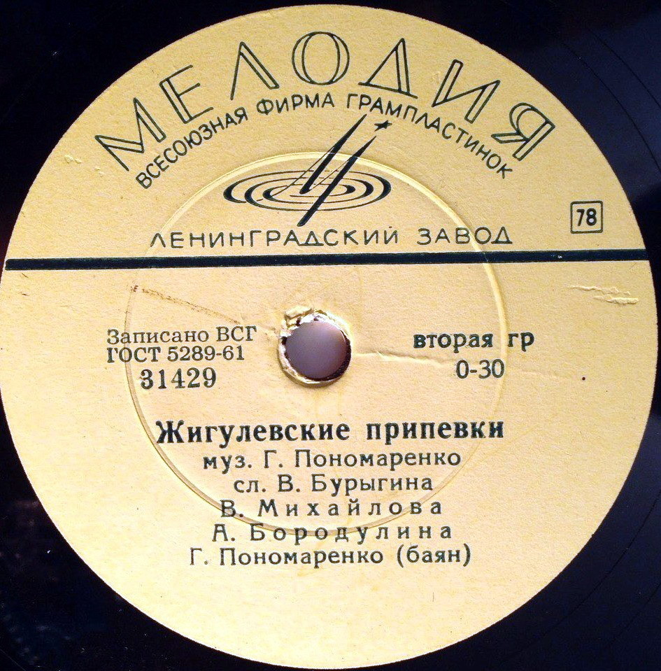 Весна заречная / Жигулёвские припевки