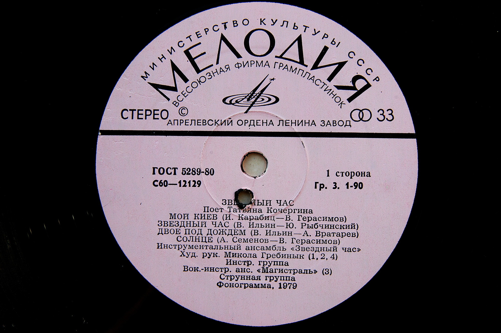 Татьяна КОЧЕРГИНА. «Звездный час»