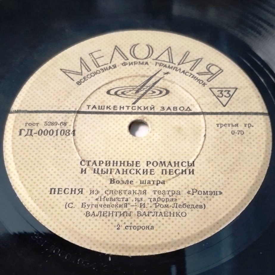 Поёт Валентин Баглаенко. Старинные романсы и цыганские песни