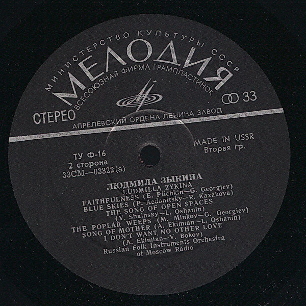 Людмила ЗЫКИНА