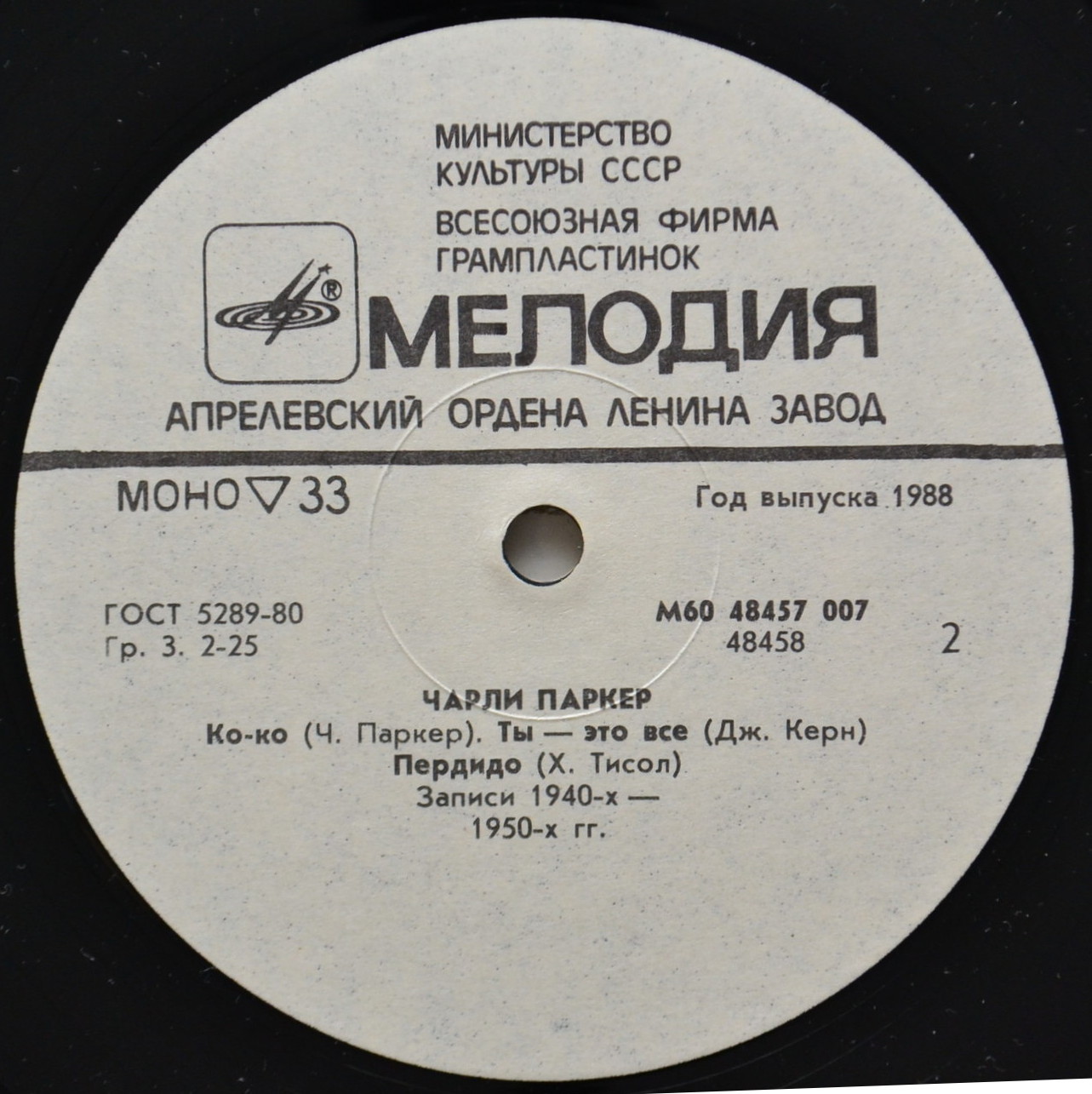 Чарли ПАРКЕР