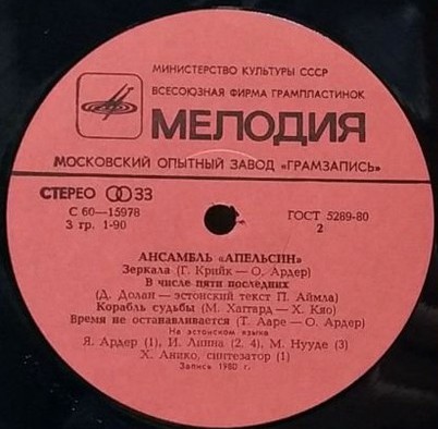 Ансамбль "Апельсин"