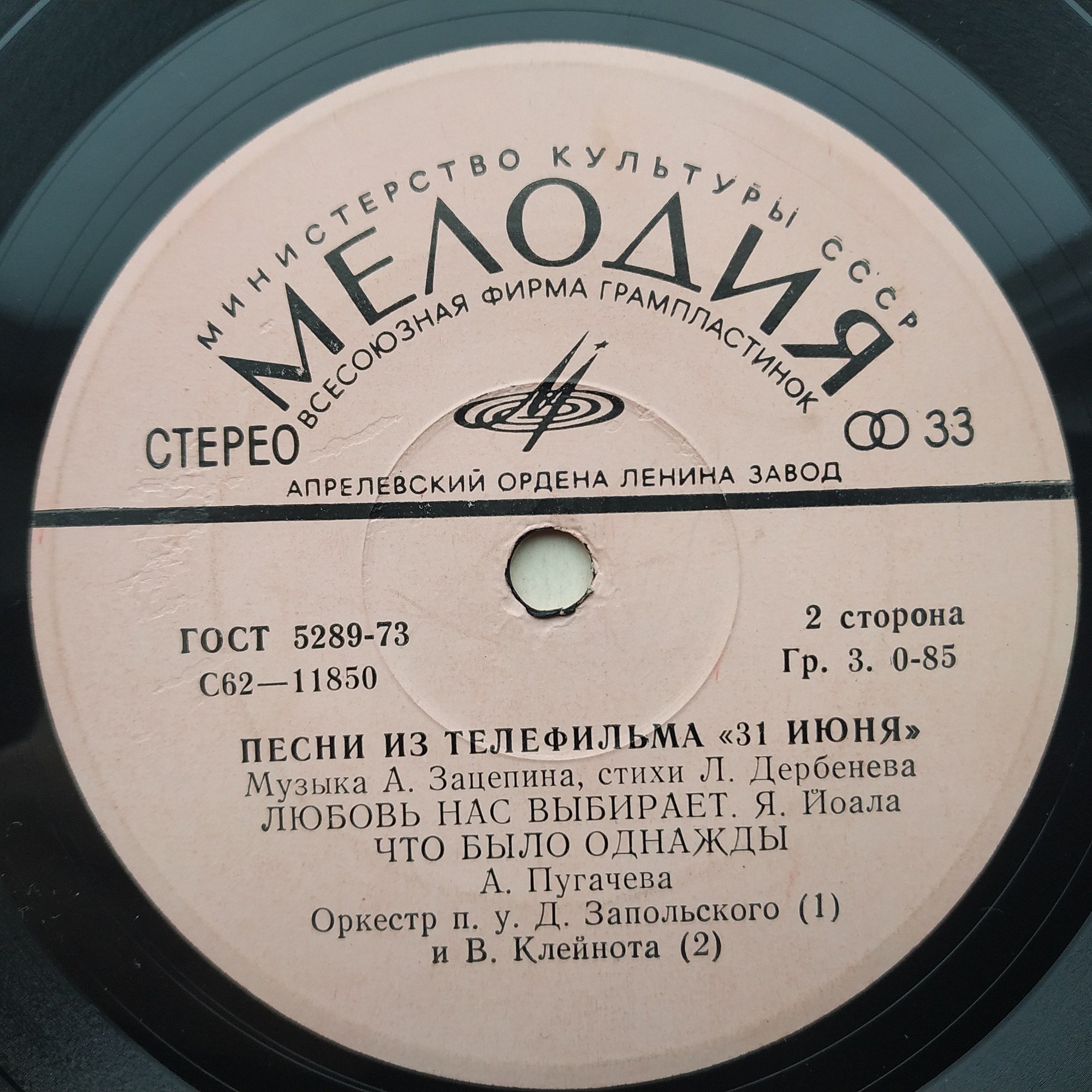 Песни из телефильма «31 июня»