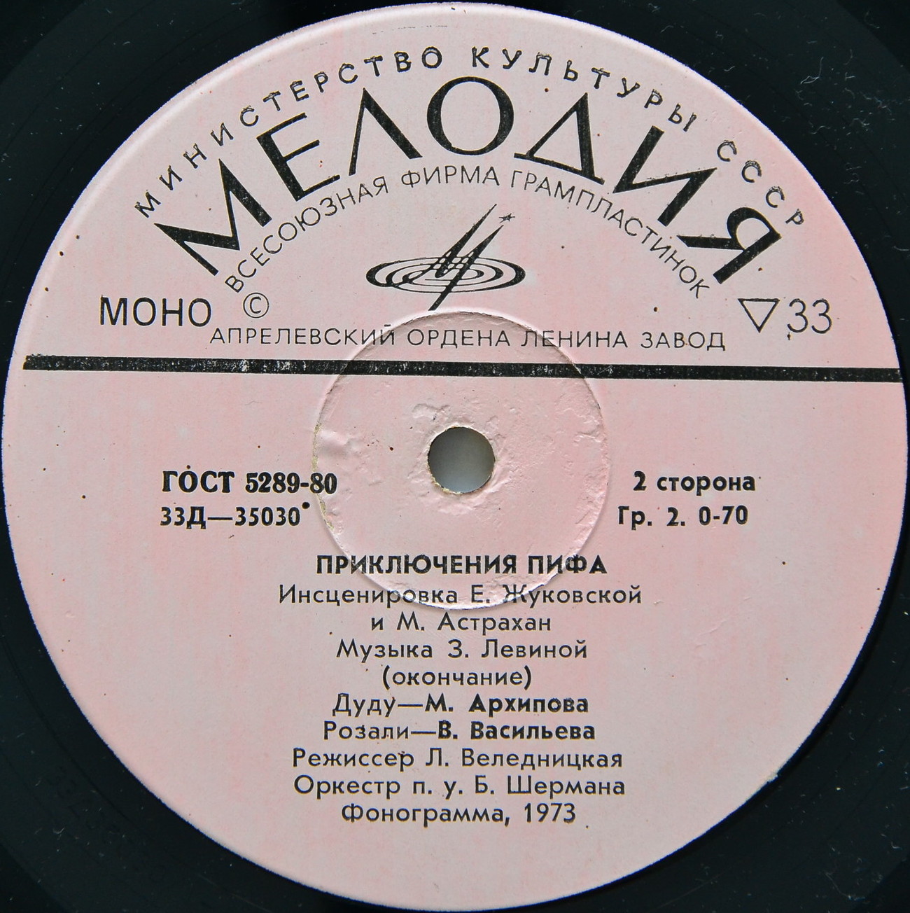 Приключения Пифа (инсценировка)