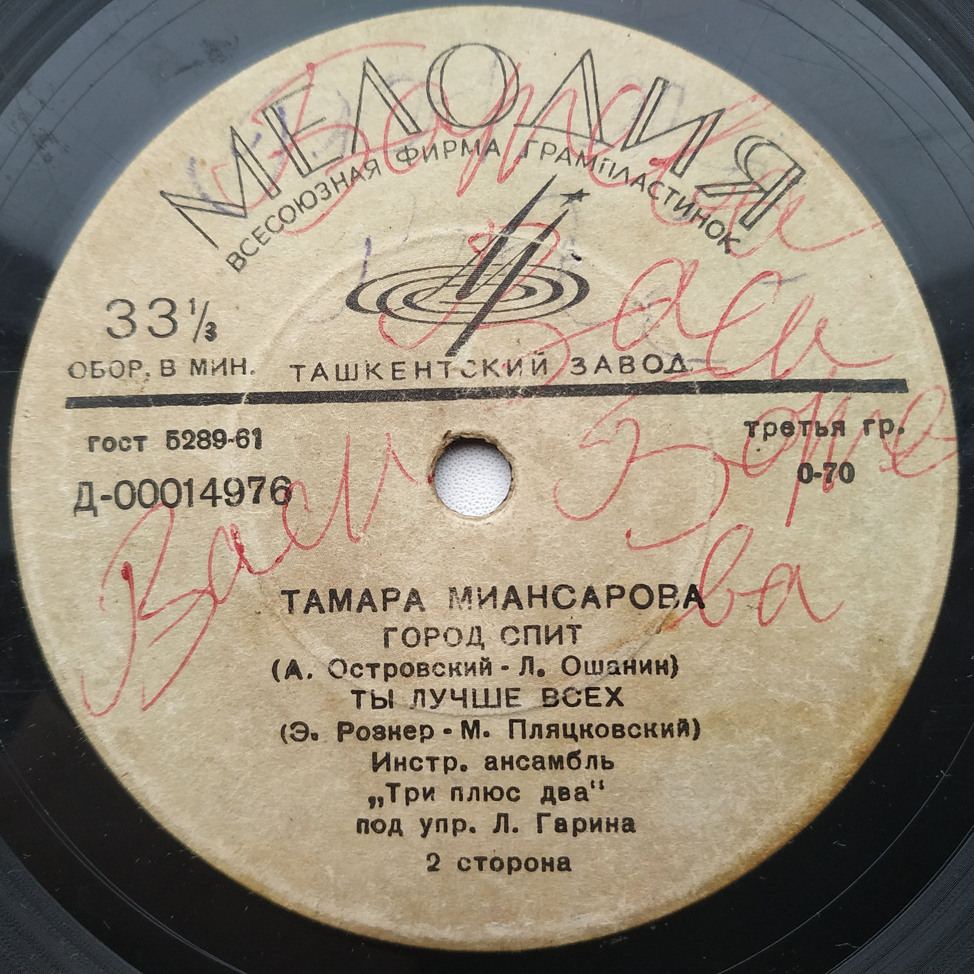 Тамара Миансарова