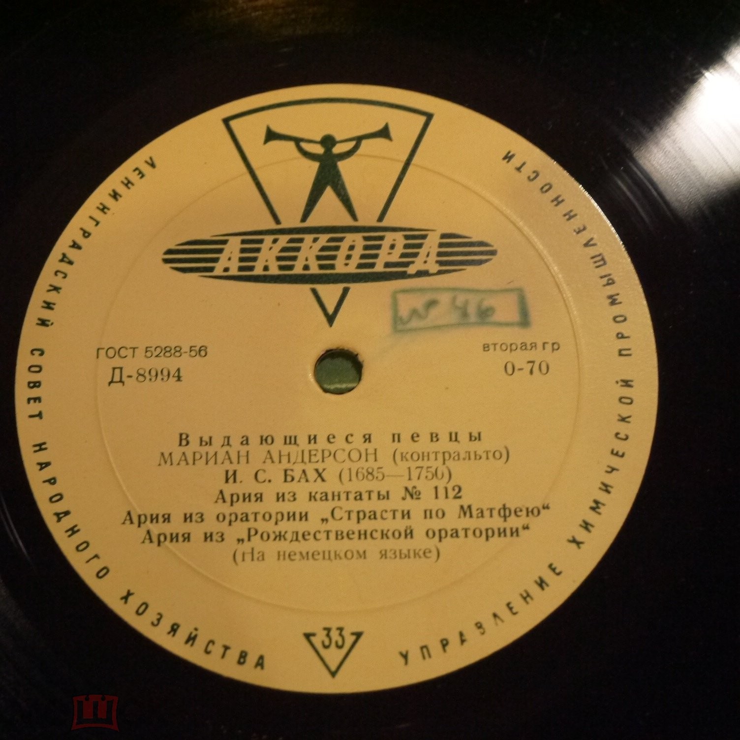 Мариан Андерсон (контральто)