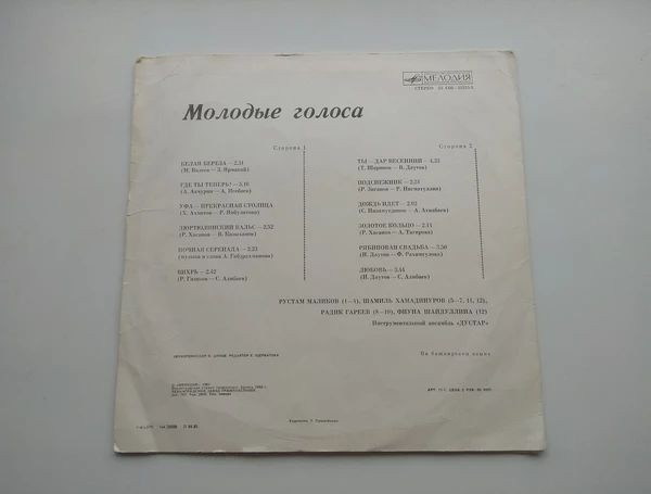 МОЛОДЫЕ ГОЛОСА (на башкирском яз.)