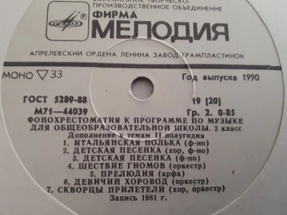 ФОНОХРЕСТОМАТИЯ К ПРОГРАММЕ ПО МУЗЫКЕ ДЛЯ ОБЩЕОБРАЗОВАТЕЛЬНОЙ ШКОЛЫ. 2 класс