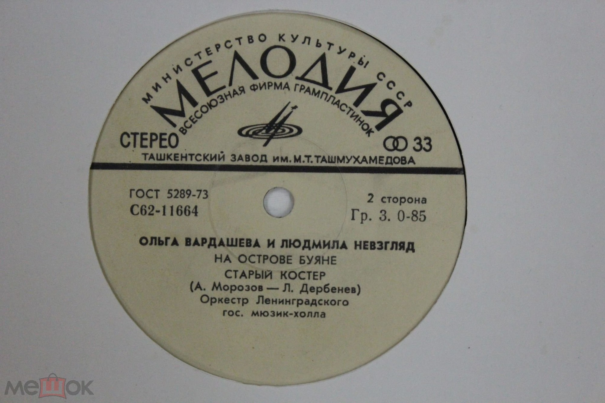 ВАРДАШЕВА Ольга и НЕВЗГЛЯД Людмила. Песни А. Морозова на сл. Л. Дербенева: