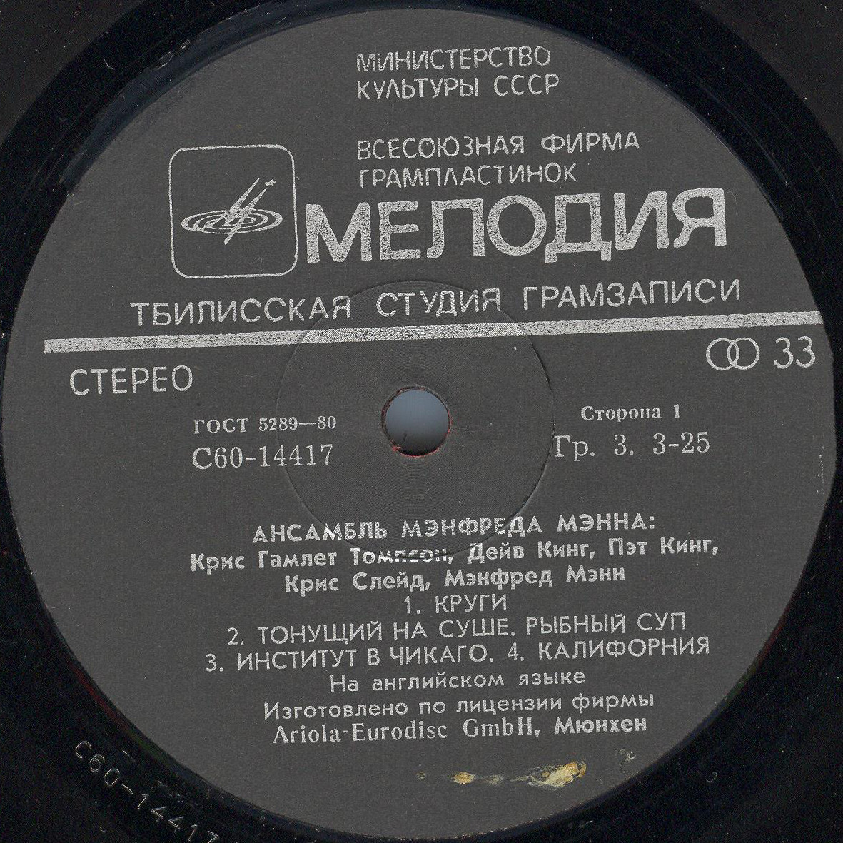 Ансамбль Мэнфреда Мэнна