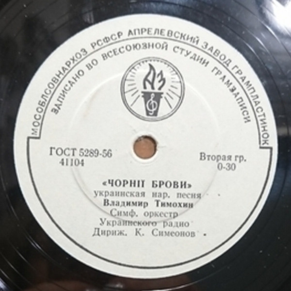 Ой, співаночки мої / Чорнії брови
