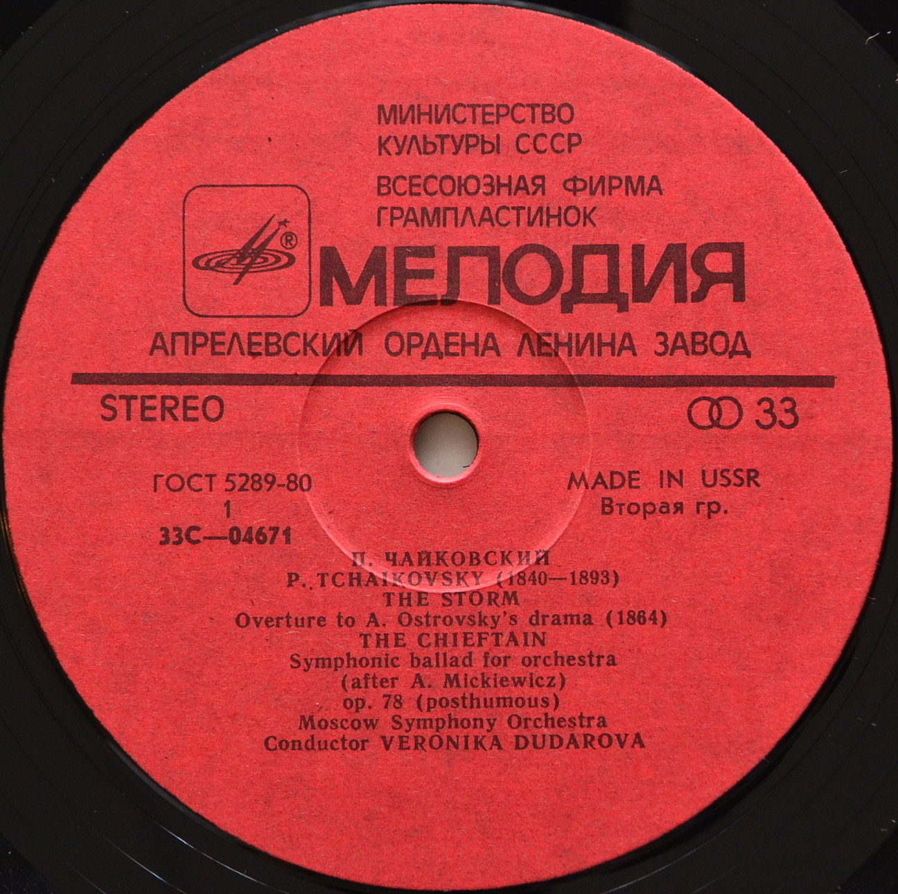 П. Чайковский: Симфонические произведения (В. Дударова)