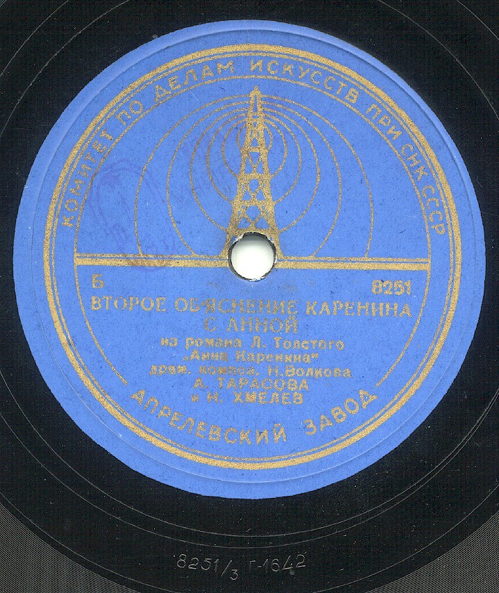 Л. ТОЛСТОЙ. Фрагменты романа "Анна Каренина"