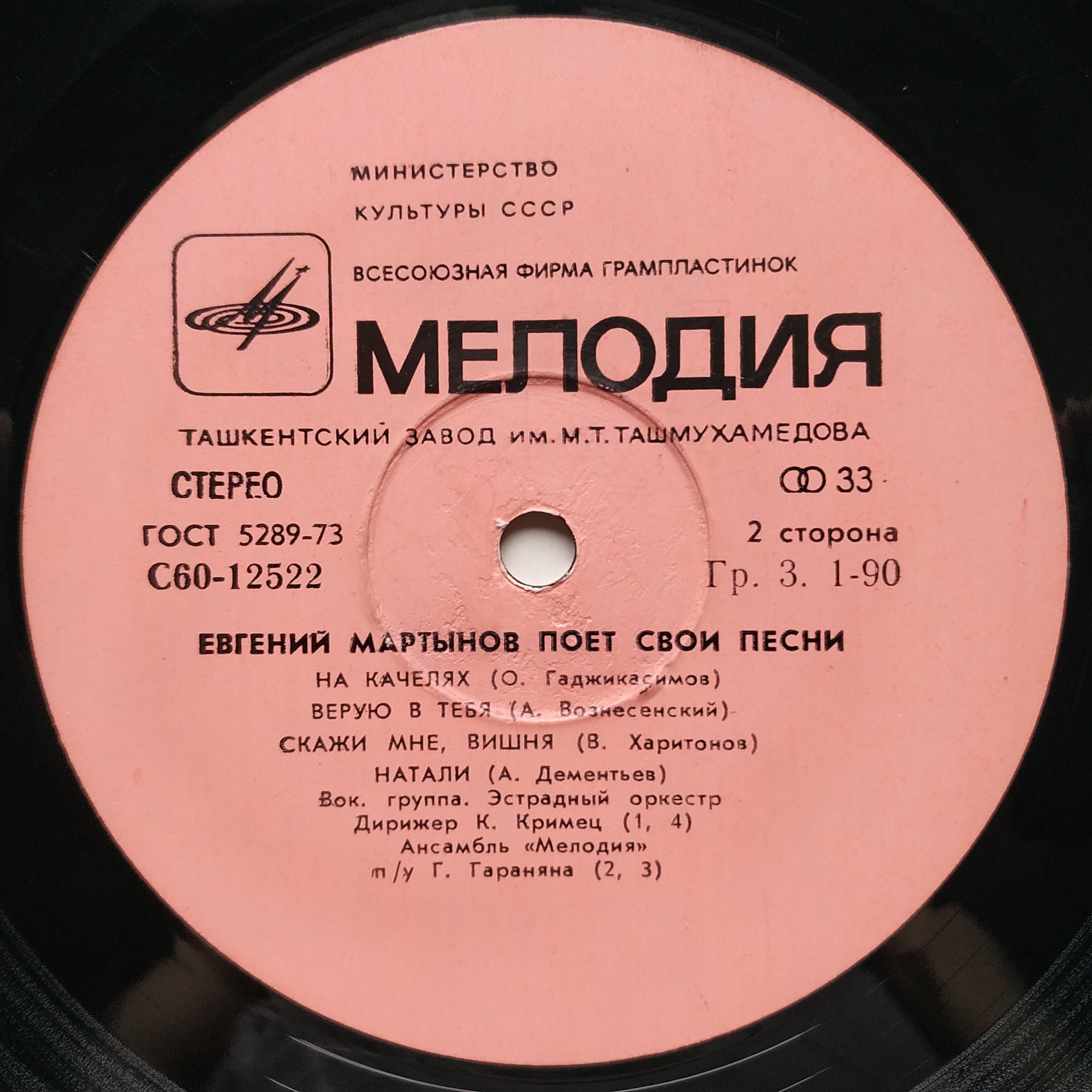 Евгений МАРТЫНОВ поет свои песни