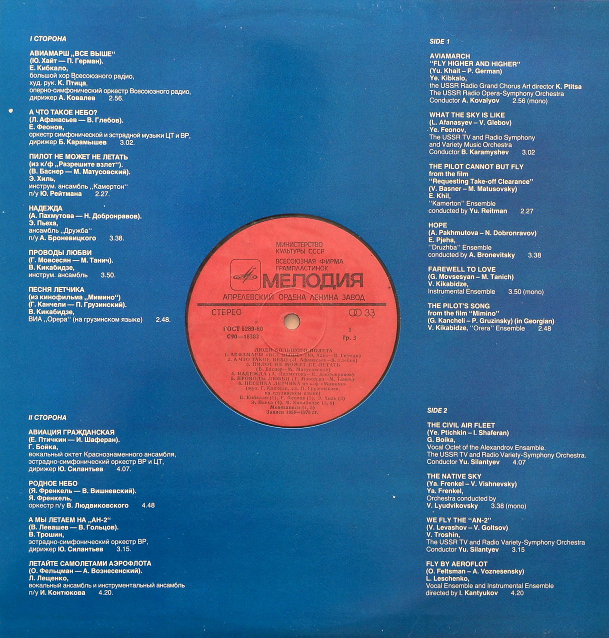 Люди большого полета (к юбилею "Аэрофлота")